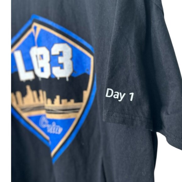 LGB3 2018 CALIFORNIA T-SHIRT "DAY 1" Unisex Size 2XL Black - Picture 3 of 5